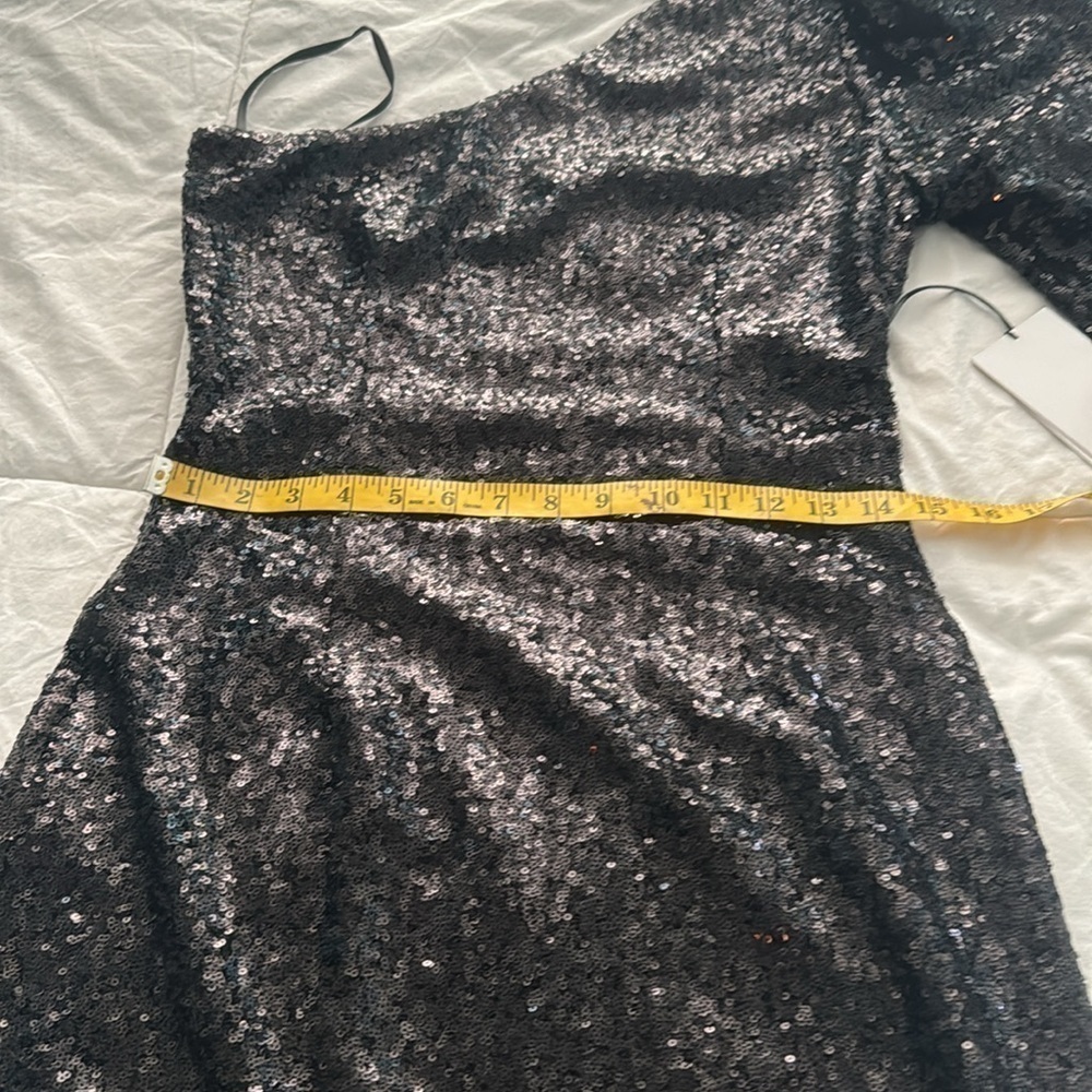LINI NWT black sequins cocktail dress - Picture 10 of 14